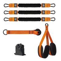 Cinturón de Asistencia para Dominadas Kepler de Alta Resistencia con Cuerda Elástica, Precio de Fábrica, Entrenadores de Suspensión, Cinturón de Asistencia para Dominadas de Alta Resistencia