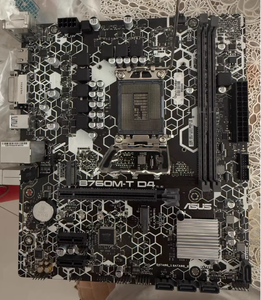 สำหรับอัสซุส B760M-T เมนบอร์ดสำหรับเล่นเกมคอมพิวเตอร์รุ่นที่12/13th ชิปเซต Intel Core B760 LGA 1700 Micro-ATX Double SATA HARD - Product Image 3