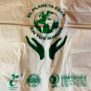 ถุงเสื้อยืดพลาสติกย่อยสลายได้ทางชีวภาพ - Product Image 2
