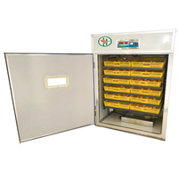 Nouvelle Offre Spéciale : Incubateur Entièrement Automatique en Acier Inoxydable pour Œufs de Poulet, Canard et Autruche, Capacité 1056D, 220V, Taux d'Éclosion de 95%