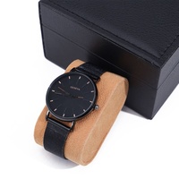 Fabricant de boîtiers de montres - Cuir PU OEM/ODM disponible, couleur et design personnalisables, service sur mesure, délai d'échantillon 7-10 jours, modèle