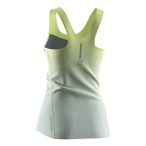 <b>Hi</b>-<b>Vis</b> Women's Sports Tank Reflective Logo Anti-Odor Mesh Back for Night <b>Running</b> Safety - Product Image 3