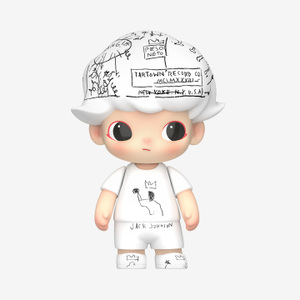 POP MART Original 100% Just DIMOO Jean-<span class=keywords><strong>Michel</strong></span> Basquiat Collection New Condition Cartoon Toy en ABS PVC EVA Material - Product Image 1