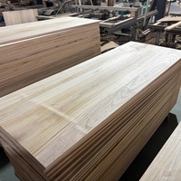 Planche en bois de Paulownia lisse et plate pour pièces d'instruments