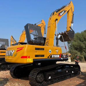 รถขุดมือสอง SANY SY335H ขายดี คุณภาพเยี่ยม ขนาดใหญ่ 33 ตัน เครื่องยนต์ ชุดเกียร์ ปั๊ม PLC แบริ่ง ทนทาน - Product Image 1