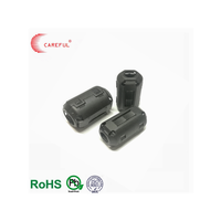 Noyaux de ferrite plats à clipser de 4 mm pour câbles, conformes aux normes RoHS, REACH et ISO 9001 SCRC35B