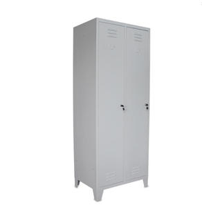 Armadietti classici dello spogliatoio in metallo 1 posto Art facile Mod facile 1 dimensioni D <span class=keywords><strong>36</strong></span> W 50 H 180 grigio 7035 RAL - Product Image 3