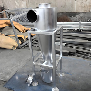 سيكلون من الفولاذ المقاوم للصدأ مصنوع حسب الطلب لفصل المسحوق ومعالجة الغاز الصناعي بحالة جديدة - Product Image 4