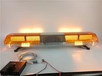 Barra de luz de advertencia ámbar de emergencia Barra de luces estroboscópicas LED con vehículos de seguridad