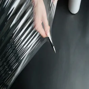 Filme elasticizzato in plastica termoretraibile rotolo di imballaggio per Pallet trasparente pellicola Stretch ldpe