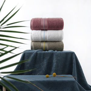 Toalla de Baño de Fibra de Bambú Kim Ryan, 90x180cm, Gruesa y Absorbente, para Uso Doméstico, para Hombres y Mujeres, Personalizable - Product Image 1