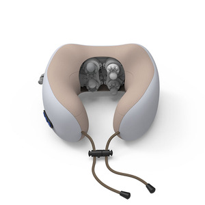 Almohada cervical OEM leravan con masaje eléctrico, estimulante y conector compatible. - Product Image 4