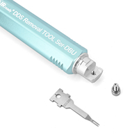 Herramienta de Extracción de Terminales de Doble Pin JRready JRDDS-D085100-09, Compatible con Terminales para Conectores Sumitomo Serie HE de 2.3mm