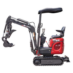 Miniexcavadora hidráulica de 1 tonelada, miniexcavadora sobre orugas, microexcavadora, precio barato, 2 unidades - Product Image 6