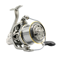 En gros Moulinets de pêche spinning ultralégers entièrement métalliques pour eau salée et eau douce, pour la pêche au surf et au poisson-chat