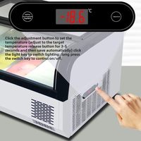 Vitrine Réfrigérée Commerciale YINZHENG pour Crèmes Glacées et Yaourts, Congélateur Professionnel pour Gâteaux et Yaourts Épais