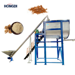 Système de mélange à vis haute capacité - Conception déplaçable pour le traitement chimique et alimentaire avec boîte de vitesses - Product Image 1