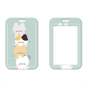 Práctico Portacredenciales Deslizante <span class=keywords><strong>para</strong></span> Tarjetas <span class=keywords><strong>de</strong></span> Identificación, Tarjetas <span class=keywords><strong>de</strong></span> Crédito, Licencias <span class=keywords><strong>de</strong></span> Conducir, Llaveros, <span class=keywords><strong>para</strong></span> Bodas, Recuerdos, Promociones - Product Image 1