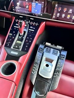 Monitor layar pengontrol iklim AC mobil, peningkatan baru Panel LCD otomotif untuk Porsche Panamera 2010-2016