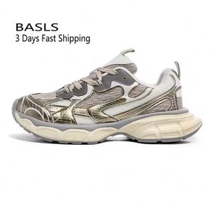 Chaussures de sport pour hommes Paris Leisure toutes saisons, tendance, à lacets, avec embout composite, en maille, rehaussantes, style Instagram - Product Image 1