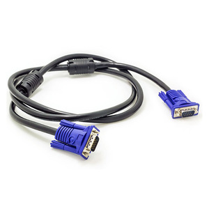 สาย VGA 1.5 ม. ชายต่อชาย ทองแดงแท้ ป้องกันสัญญาณรบกวน สำหรับเชื่อมต่อโปรเจคเตอร์ จอภาพ ทีวี - Product Image 1