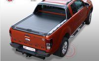 Accessoires pour camionnettes 4x4, couvre-caisse en aluminium rétractable manuel, verrouillable, étanche, pour Ford Maverick Ranger