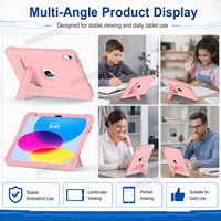 Étui antichoc pour iPad A16 11e génération 2025 iPad 10e génération 10,9 2022 avec support pliable Protection robuste Design fin OEM ODM