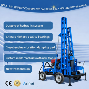 เครื่องเจาะสำรวจธรณีวิทยาอเนกประสงค์ GXY-360 พร้อมเครื่องยนต์เจาะหลุมเจาะ 200 เมตร 380V สำหรับเจาะน้ำบาดาล - Product Image 4