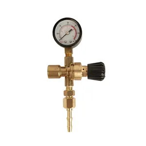 Régulateur de pression de gaz 10 bars Argon/CO2 pour soudage TIG/MIG/MAG avec <span class=keywords><strong>manomètre</strong></span> - Product Image 1