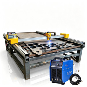 Machine de découpe plasma CNC industrielle pour tôles métalliques, équipement de découpe pour atelier de fabrication d'acier - Product Image 1