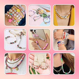 Nouvel Arrivage Direct Usine Transfrontalier : Tranches de Pâte Polymère 6mm, Pièces Libres, Perles Artisanales, Logo Totem, Colorées, DIY - Product Image 4