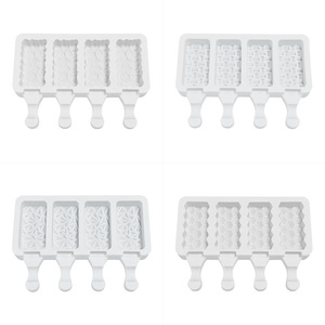 Kim cương tình yêu mini tái sử dụng linh hoạt <span class=keywords><strong>Silicone</strong></span> Popsicle <span class=keywords><strong>Ice</strong></span> Cream khuôn dễ dàng sử dụng DIY <span class=keywords><strong>Maker</strong></span> cho sô cô la pho mát ẩm thực - Product Image 5