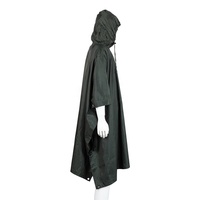 Vente en gros de poncho réutilisable pour hommes élégants noir vert jaune vêtements de pluie golf personnalisé épais long imperméable poncho 210T pour adulte