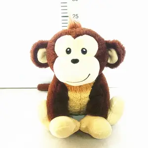 lovely brown plush monkey toy