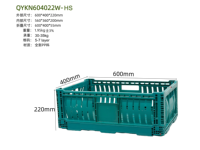 Panier de rangement pliable en plastique maillé pour déménagement - Vente en gros