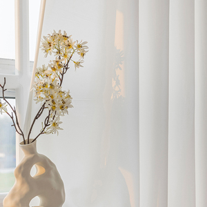 Hiện Đại Trung tâm Y tế thẩm mỹ viện phân vùng Rèm hình chữ U lọc ánh sáng riêng tư <span class=keywords><strong>Sheer</strong></span> giường Divider - Product Image 5