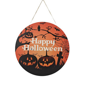 ของตกแต่งประตูรูปฟักทองฮาโลวีนพร้อมหมวกแม่มดและดีไซน์ลูกกวาดสำหรับตกแต่งภายในงานปาร์ตี้ - Product Image 5
