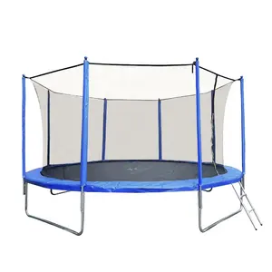 Professionale per adulti Fitness Cama Elastica Gym trampolini per bambini con rete di sicurezza