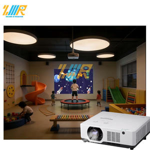 Jeu de trampoline à détection de mouvement, projecteur interactif haute luminosité pour parc de trampoline, jeu de saut en réalité augmentée avec suivi de mouvement - Product Image 3