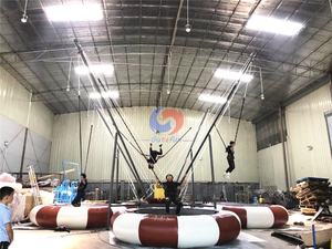 Tiangutefun — trampoline gonflable, grand cosmétique d'extérieur, de qualité commerciale, 4 station, pour enfants et adultes - Product Image 3