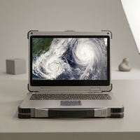 Portátil Robusto con Batería Intercambiable en Caliente, IP65, 15.6 Pulgadas, Intel Core i7, 32GB de RAM, para Sitios Industriales Extremos