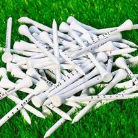 Prix d'usine – Marque MAIRUN – Logo personnalisé – Tees de golf en bambou durables et colorés en gros – Conception OEM – Tailles multiples personnalisables