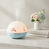 Diffuseur d'arômes ultrasonique à LED pour huiles essentielles d'aromathérapie, humidificateur d'air, vente en gros