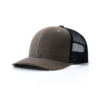Gorra de béisbol personalizada de 6 paneles con visera rígida microcurvada Richardson 112, bordada, estilo camionero de verano