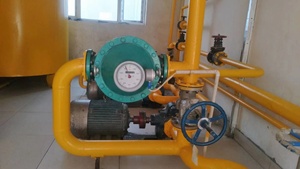 4-20ma डिजिटल वाटर Rs485 lpg डीजल ईंधन 24v खाद्य तरल 1.6mpa अंडाकार गियर प्रवाह मीटर - Product Image 4