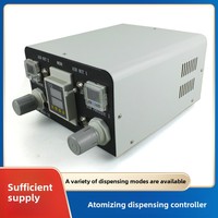 Sl9000 Distributeur de colle à affichage numérique entièrement automatique Atomisation contrôlable à quatre trous Machine de colle de peinture à trois épreuves Noyau PLC