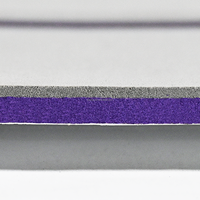 Feuille de revêtement de sol pour bateau en mousse EVA auto-adhésive à cellules fermées haute densité KT GuoMei gris clair et violet, autres fournisseurs marins