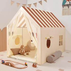 Grande Tenda da Gioco <span class=keywords><strong>per</strong></span> <span class=keywords><strong>Bambini</strong></span> con Porta con Cerniera, <span class=keywords><strong>Casetta</strong></span> Giocattolo <span class=keywords><strong>per</strong></span> <span class=keywords><strong>Bambini</strong></span> e Bambine <span class=keywords><strong>per</strong></span> Giocare all'Interno - Product Image 2