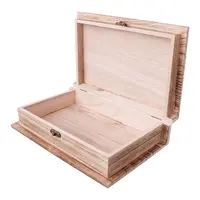 手作りの未完成の素敵なアンティーク木製ジュエリーボックス木製ジュエリーケースジュエリー収納ボックス