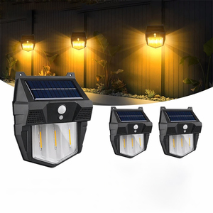 Lampe solaire murale d'extérieur, lampe à filament de tungstène, étanche, terrasse, ambiance décorative, jardin, villa, éclairage nocturne - Product Image 1